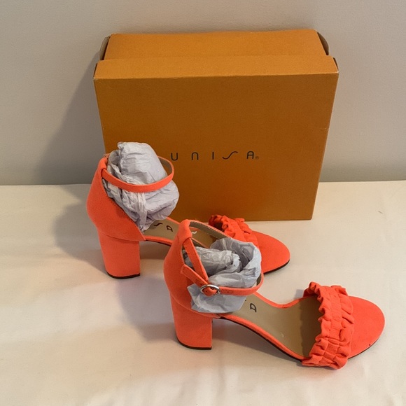 UNISA SANDALS, DRESS, BLOCK HEEL, FABRIC - Picture 4 of 7